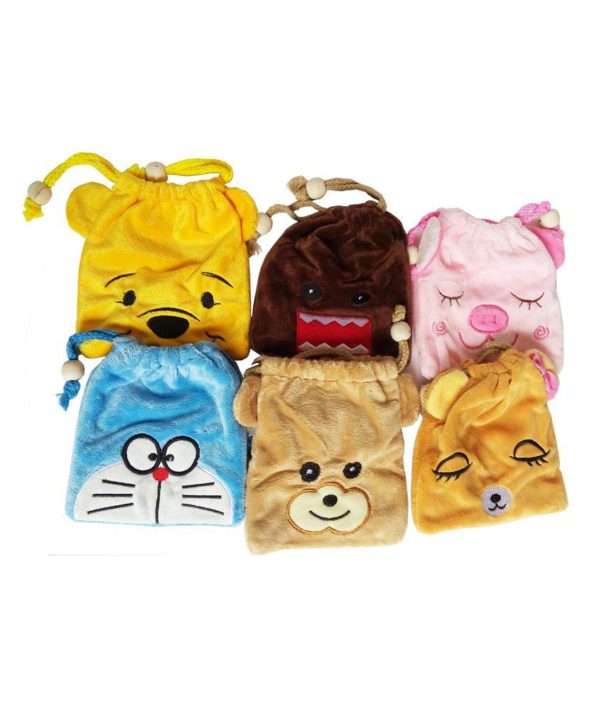 Online Gifts For Kids
 GoAppuGo Multicolor Potli Bags Kids Birthday Return