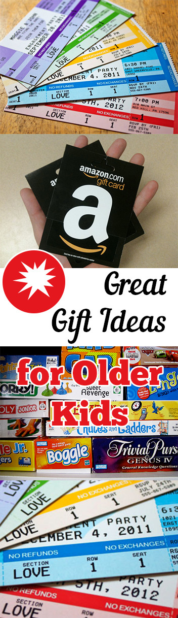 Online Gifts For Kids
 Gift Ideas for Older Kids – My List of Lists