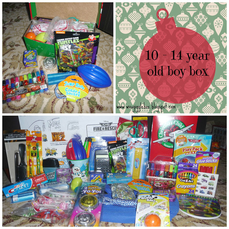 Operation Christmas Child Gift Ideas
 Operation Christmas Child 2014 packing a 10 14 year