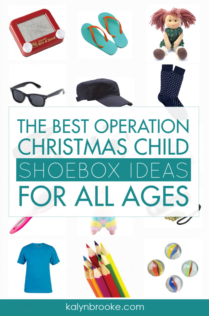 Operation Christmas Child Gifts
 Huge List of Operation Christmas Child Ideas for Each Age