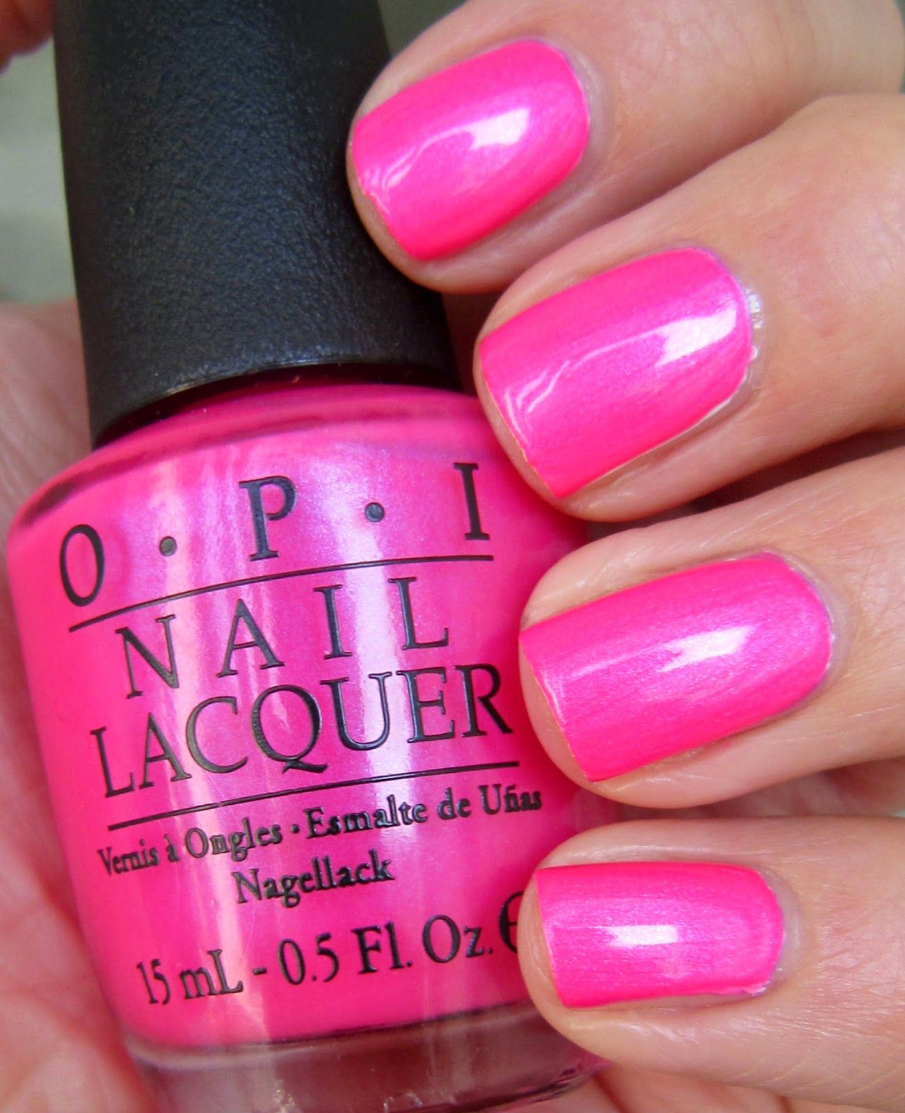 Opi Pink Nail Colors
 OPI Hotter Than You Pink