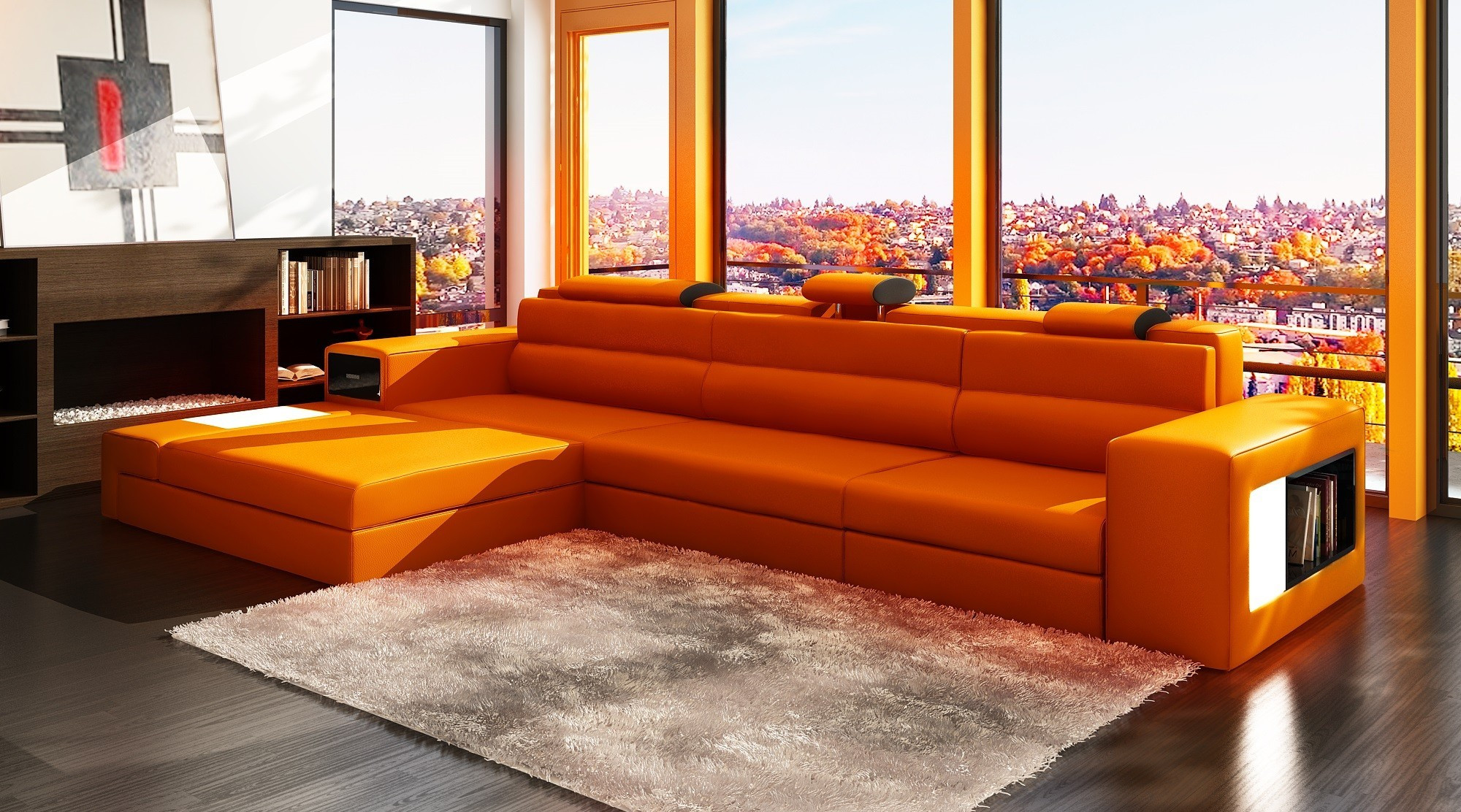 Orange Chair Living Room
 Top 4 fortable Chairs for Living Room – HomesFeed