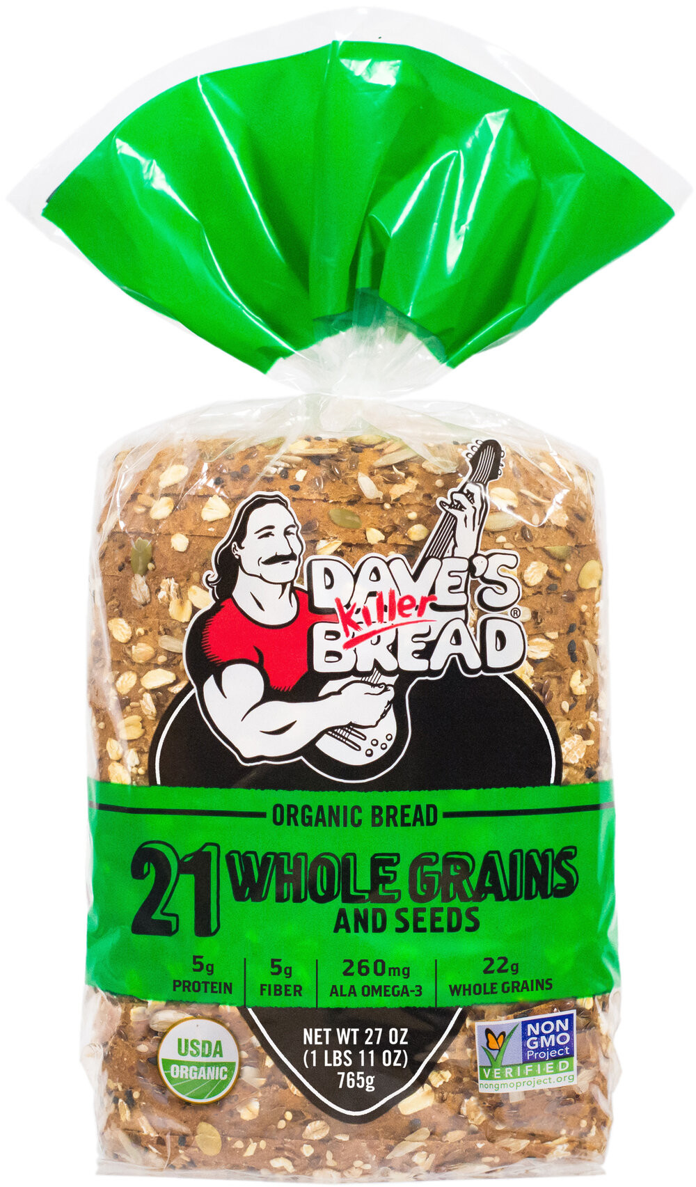 Organic Whole Grain Bread
 21 Whole Grains and Seeds — Dave s Killer Bread