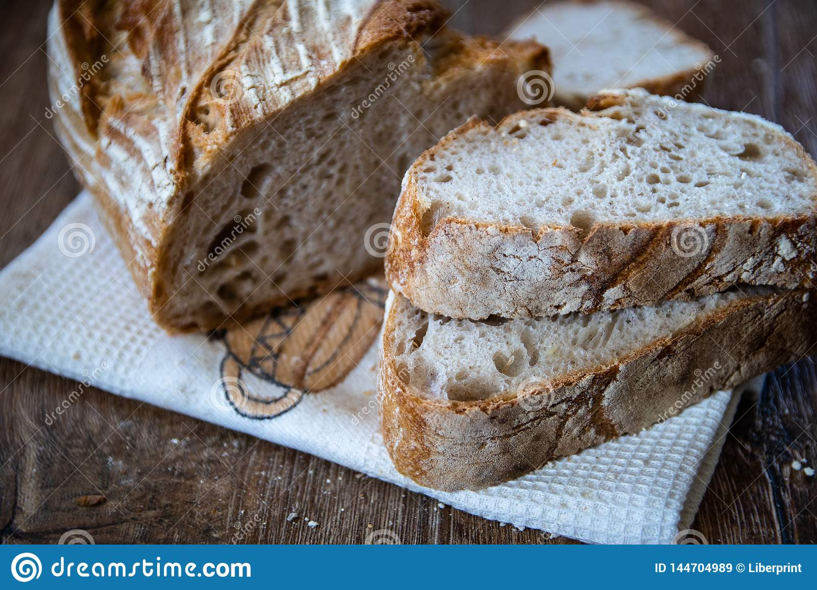 Organic Whole Grain Bread
 Homemade Healthy Freshly Baked Organic Whole Grain