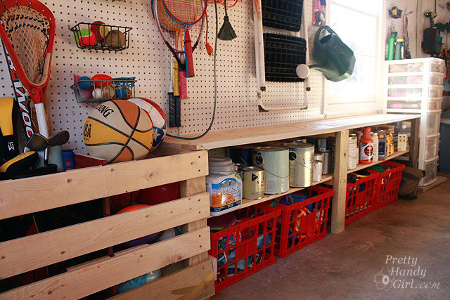 Organize Garage Workshop
 Organized Garage and Workshop