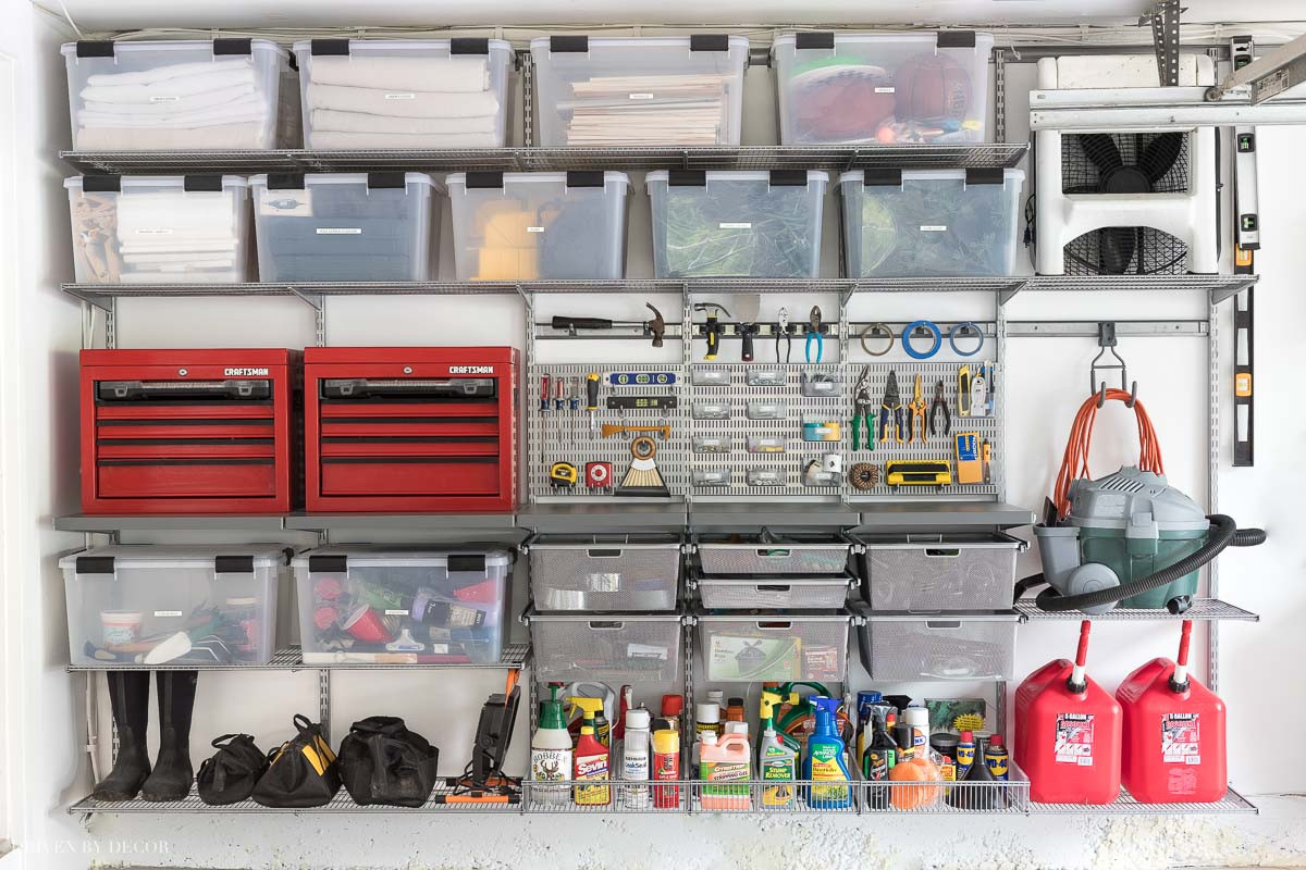 Organize My Garage
 Garage Organization Tackling Our Crazy Mess with Elfa