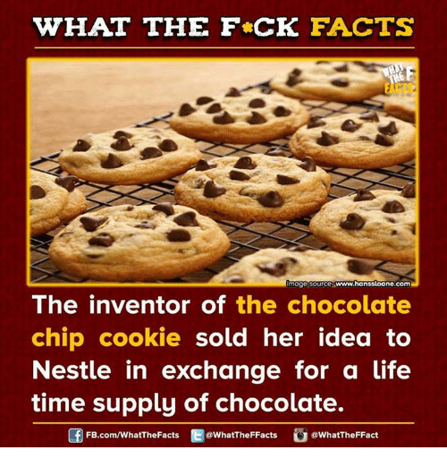 Origin Of Chocolate Chip Cookies
 chocolate chip cookies history facts