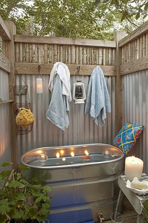 Outdoor Bathtub DIY
 Fascinating Outdoor Hot Tubs That Will Add Style To Your Life