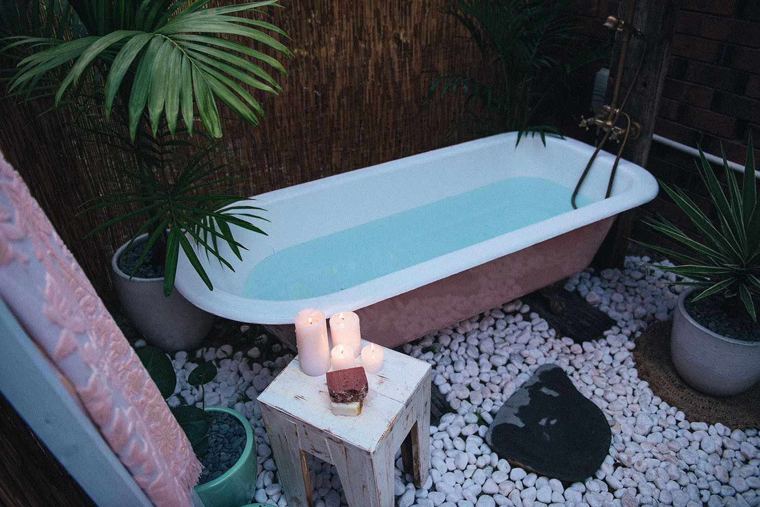 Outdoor Bathtub DIY
 DIY OUTDOOR BATH – Spell & the Gypsy Collective