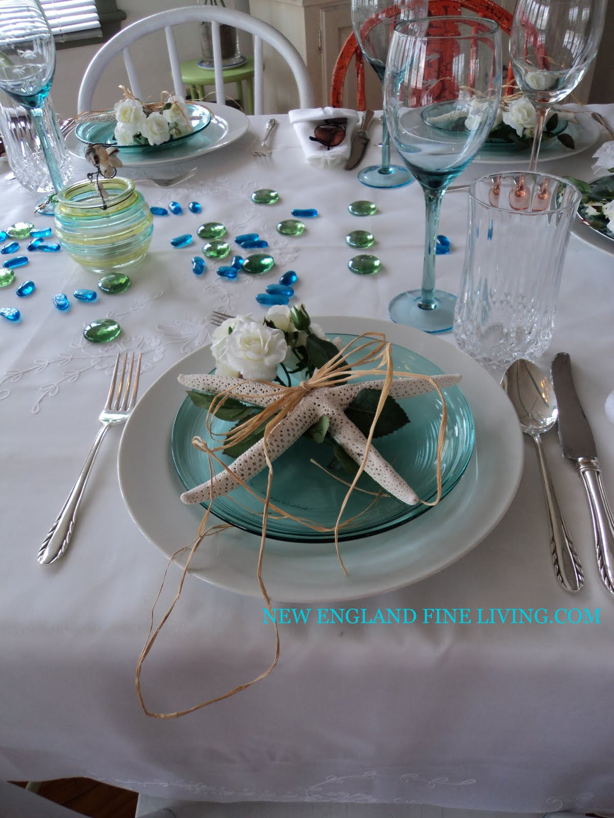 Outdoor Beach Party Ideas
 The Fine Living Muse Beach and garden themed party