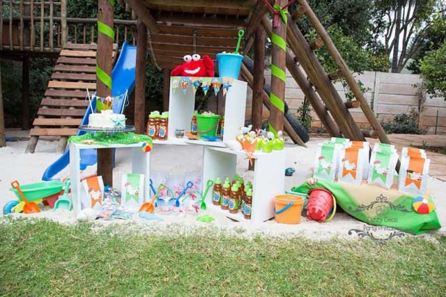 Outdoor Beach Party Ideas
 Beach bathroom ideas back yard beach birthday party ideas