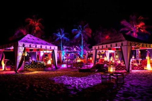 Outdoor Beach Party Ideas
 Beach party setup Chill scene