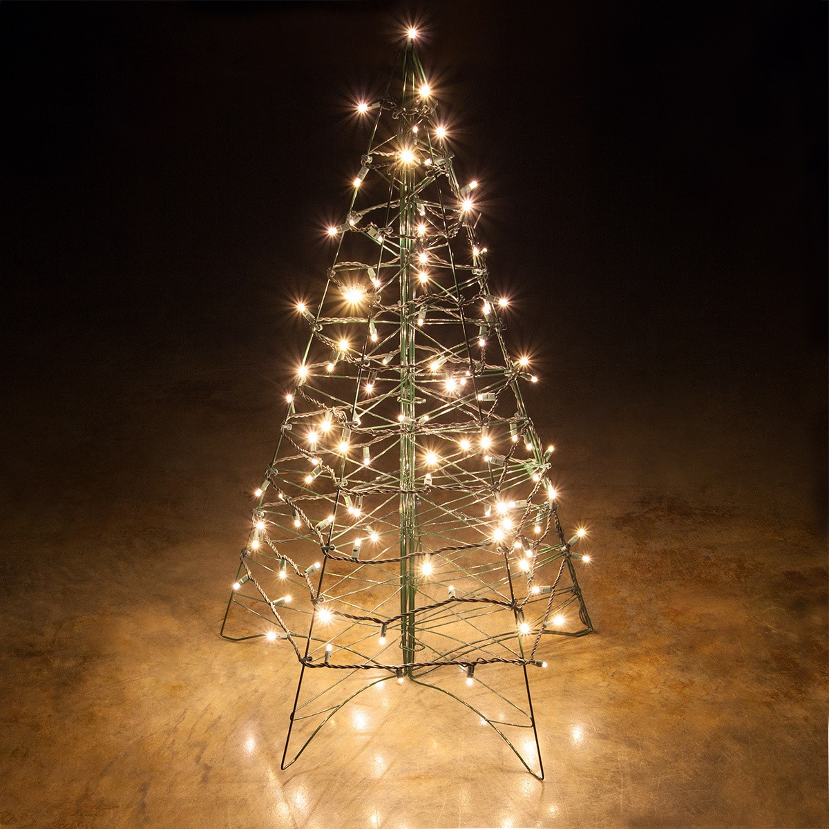 Outdoor Christmas Tree With Lights
 Lighted Warm White LED Outdoor Christmas Tree