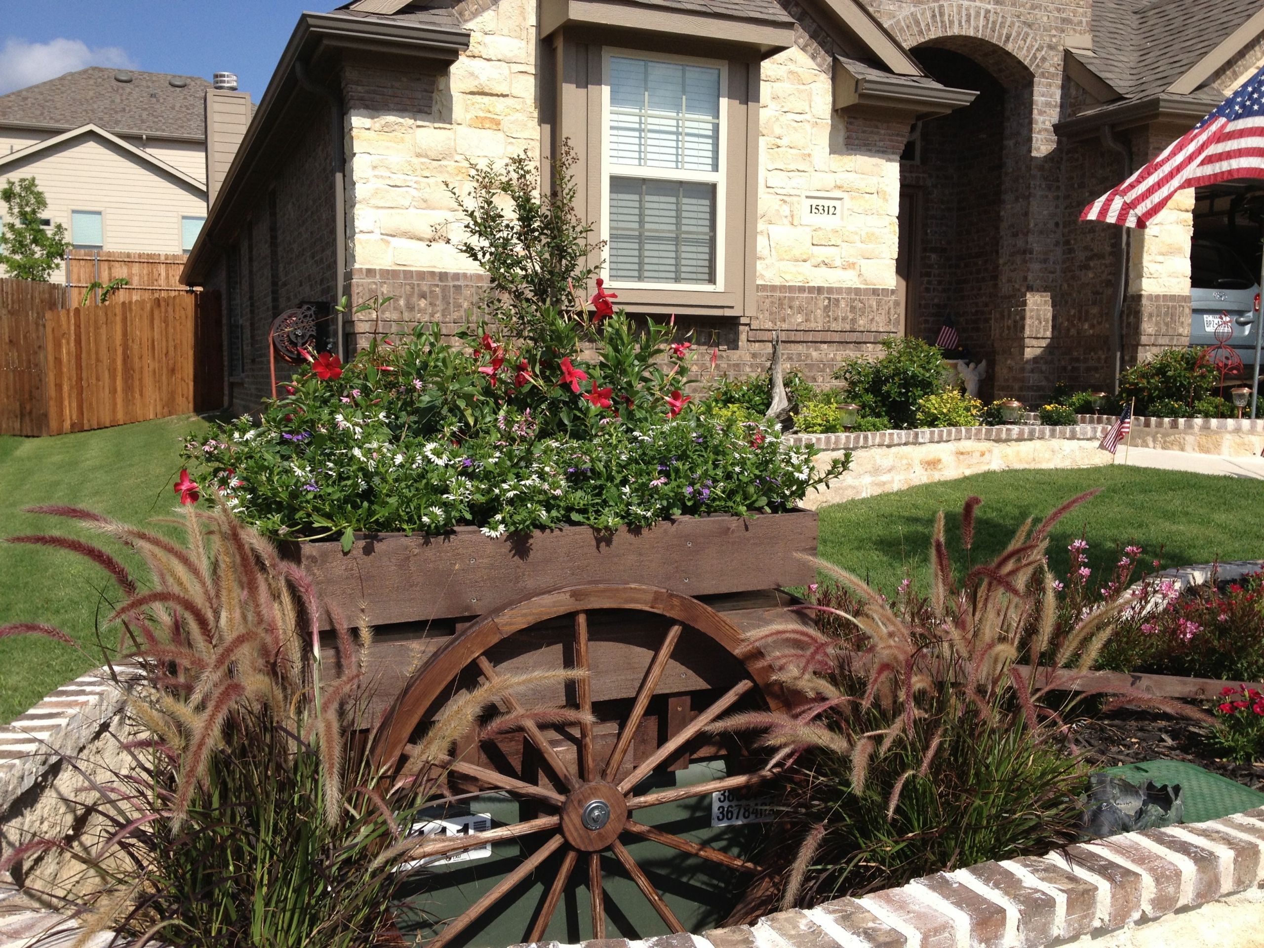 Outdoor Electrical Box Covers Landscaping
 Wagon to hide large electric box in our yard