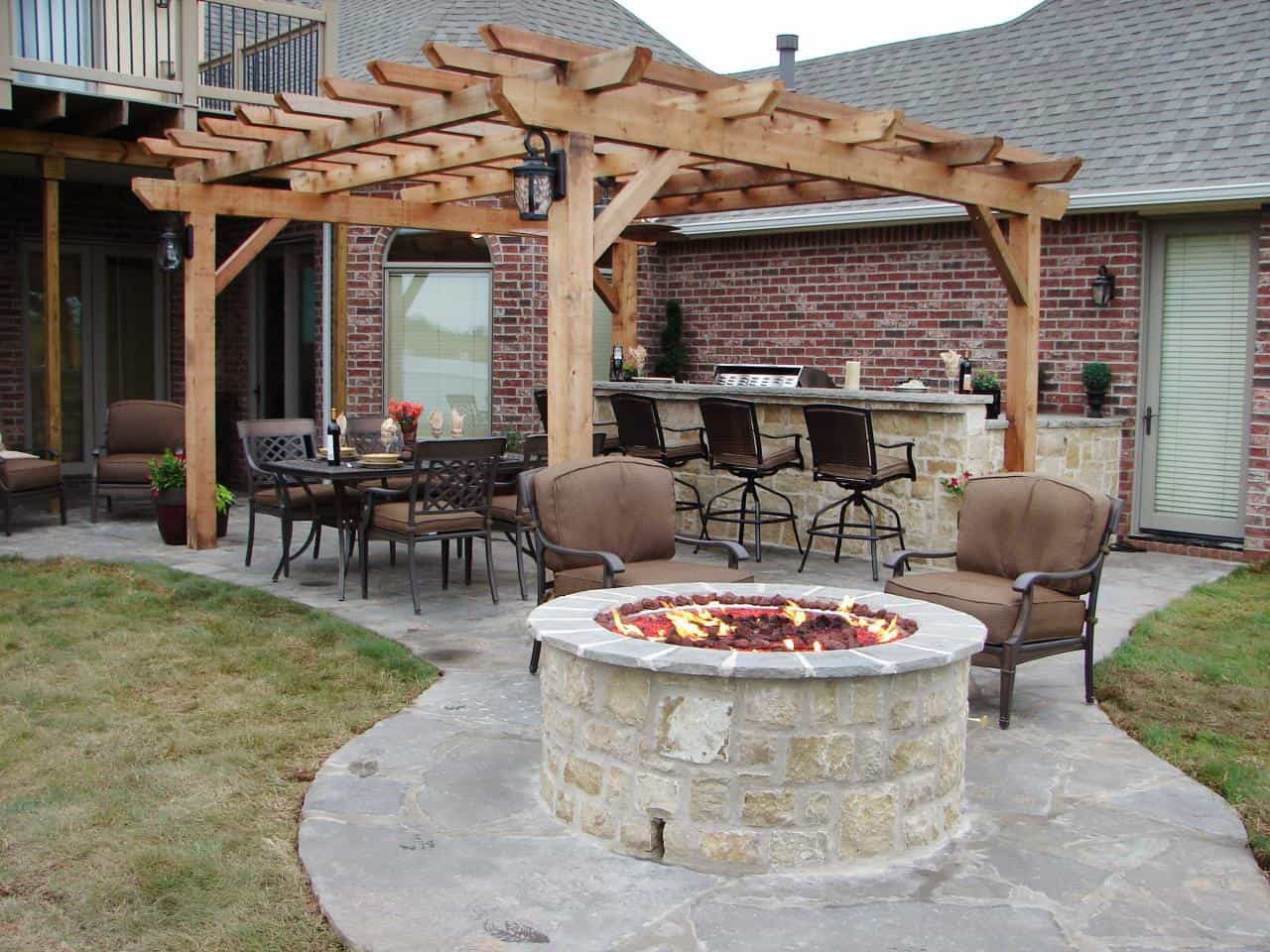 Outdoor Fireplace DIY
 15 Outdoor Kitchen Designs That You Can Help DIY