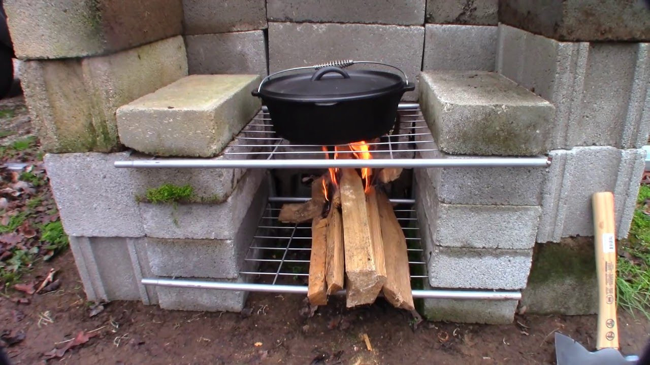 Outdoor Fireplace DIY
 DIY Outdoor Fireplace Build simple easy and cheap