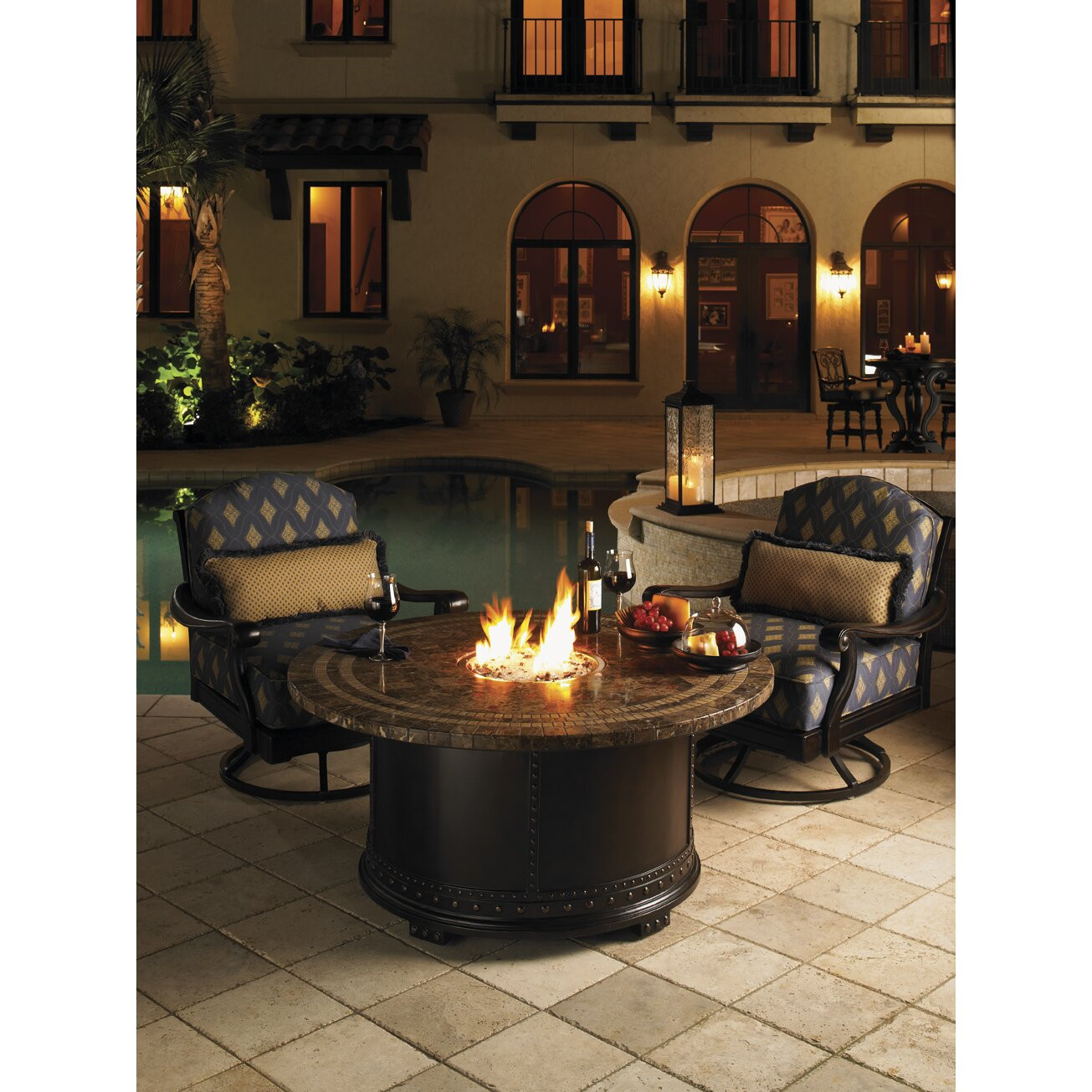 Outdoor Gas Fire Pits
 Kingstown Sedona Gas Fire Pit