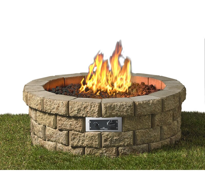 Outdoor Gas Fire Pits
 The Outdoor GreatRoom pany Hudson Paver Propane Natural