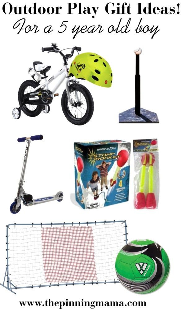 Outdoor Gift Ideas For Kids
 Best Outdoor Play Gift Ideas for a 5 Year Old Boy List