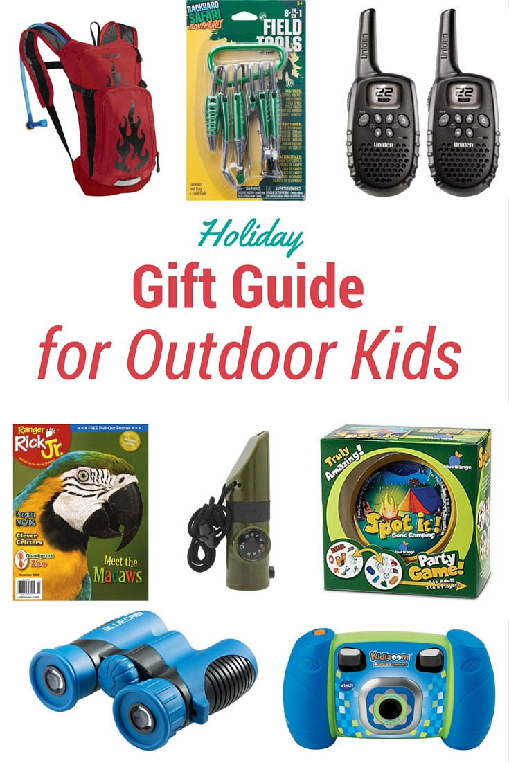 Outdoor Gift Ideas For Kids
 Holiday Gift Guide for Outdoor Kids No Back Home