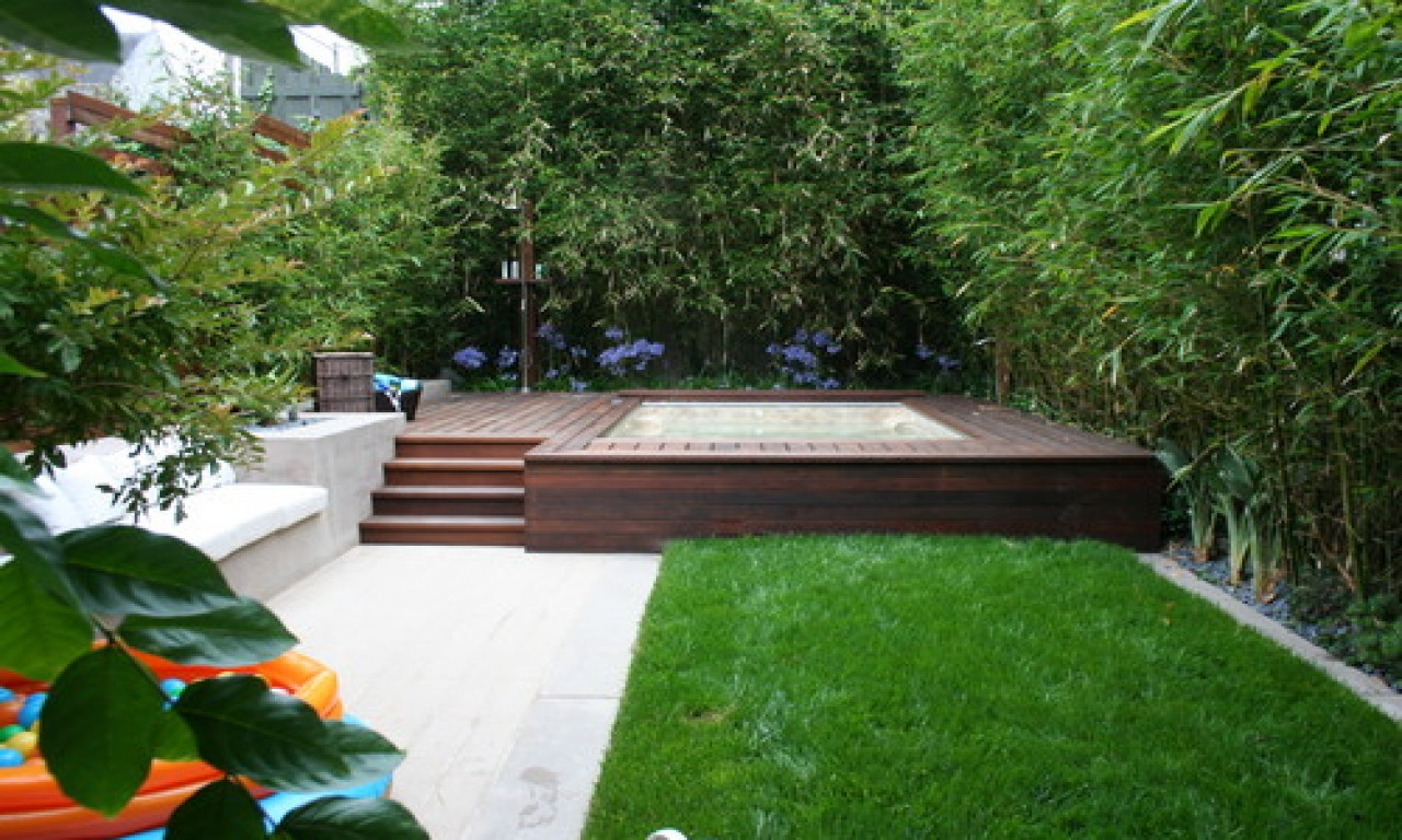 Outdoor Hot Tub Landscaping Ideas
 Lowes patio pavers designs outdoor hot tub landscaping