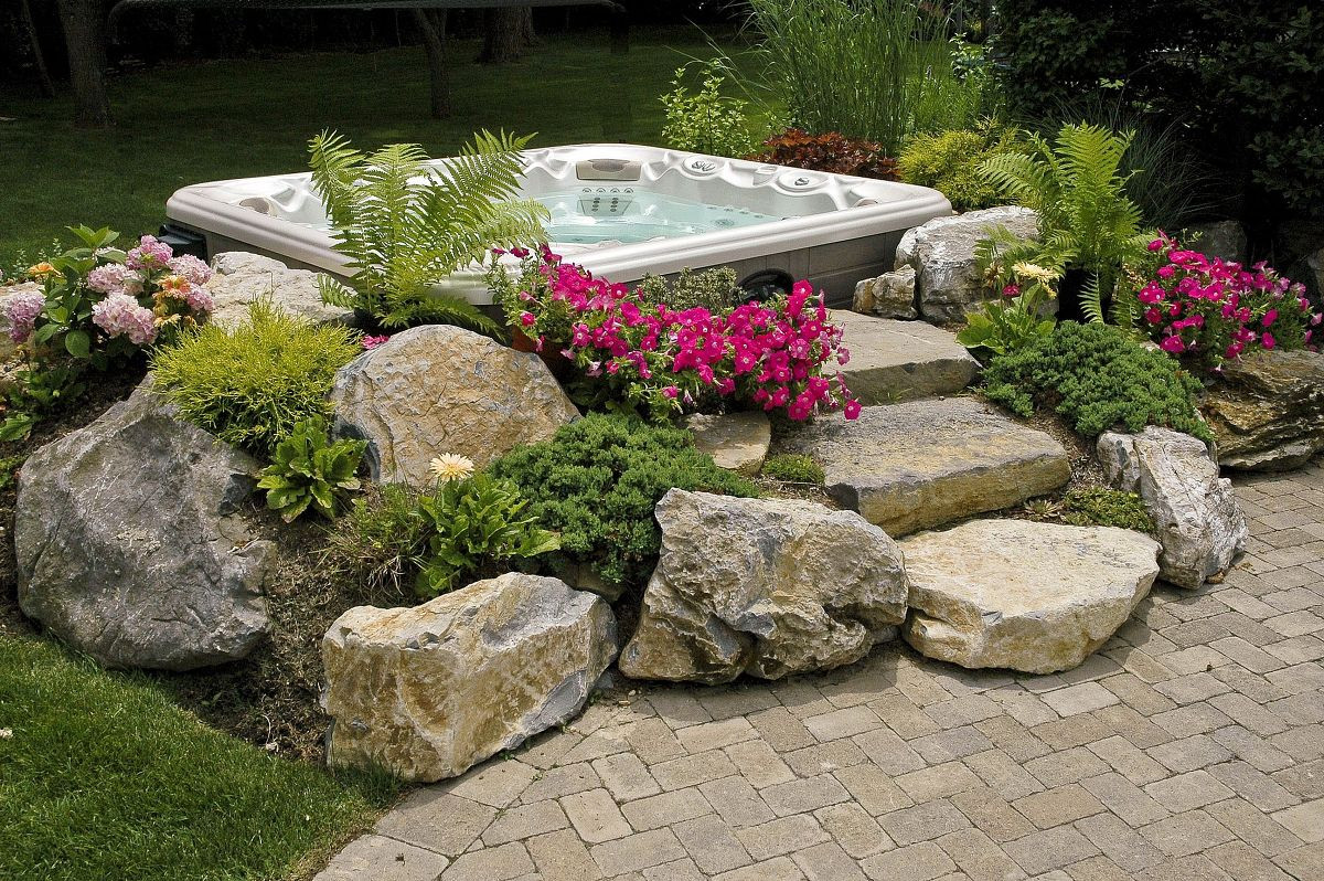 Outdoor Hot Tub Landscaping Ideas
 Hometalk