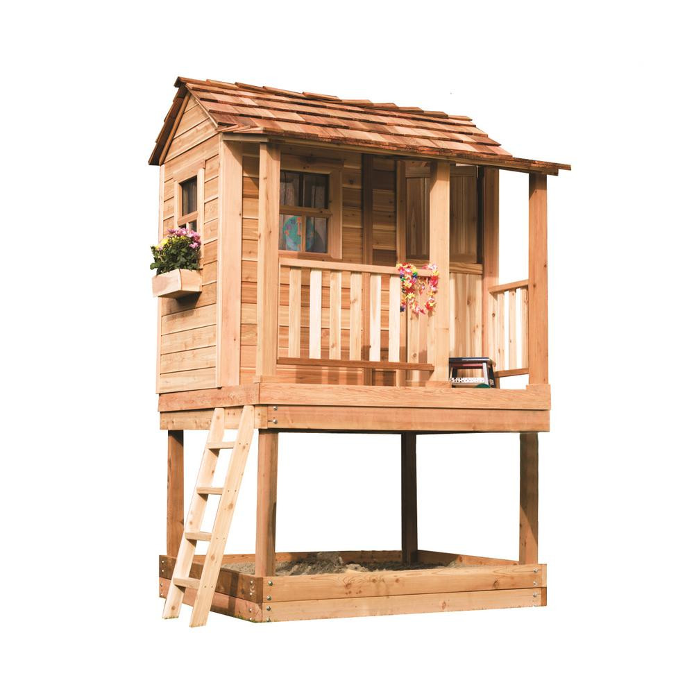 Outdoor Kids Playhouse
 Outdoor Living Today 6 ft x 6 ft Little Squirt Playhouse