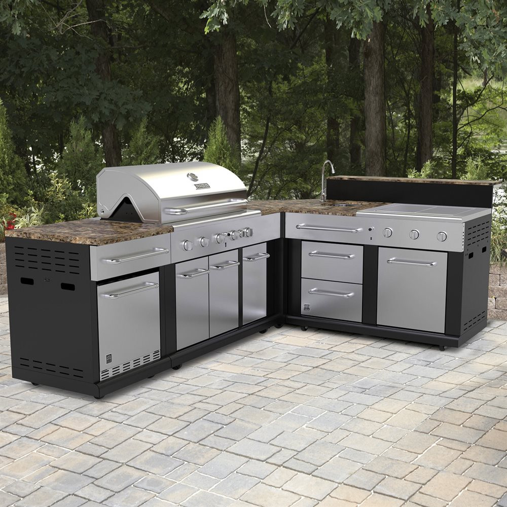 Outdoor Kitchen Kits Home Depot
 Kitchen Bbq Island Designs Bbq Island Kits