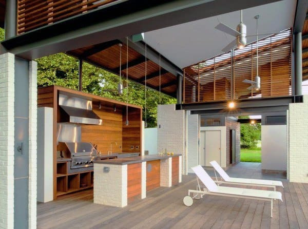 Outdoor Kitchen On Deck
 Top 60 Best Outdoor Kitchen Ideas Chef Inspired Backyard