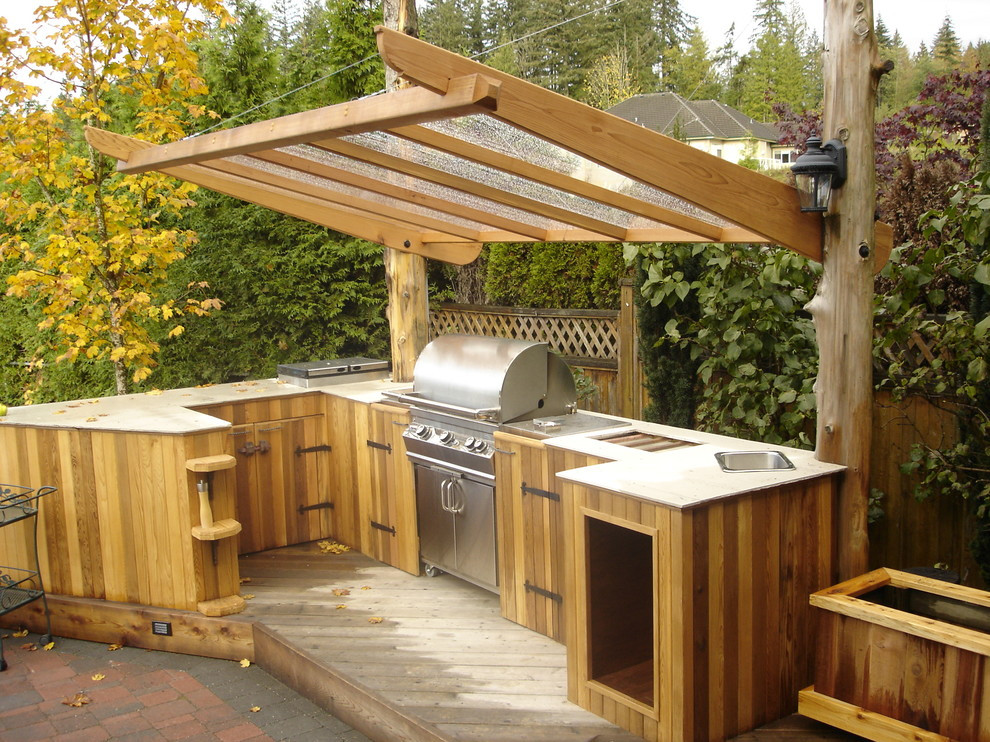 Outdoor Kitchen On Deck
 95 Cool Outdoor Kitchen Designs DigsDigs