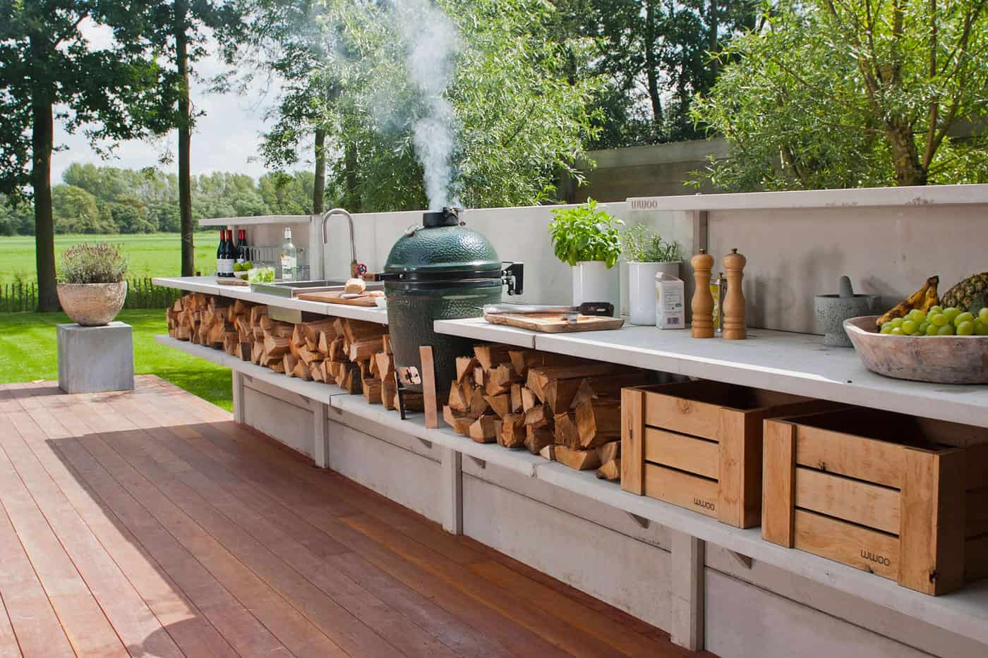 Outdoor Kitchen Plans Diy
 15 Outdoor Kitchen Designs That You Can Help DIY