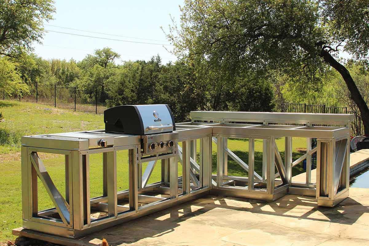 Outdoor Kitchen Steel Frame Kit
 Volstrukt