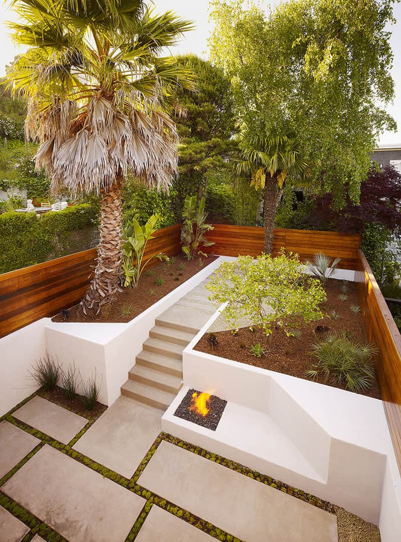 Outdoor Landscape Backyard
 How To Turn A Steep Backyard Into A Terraced Garden