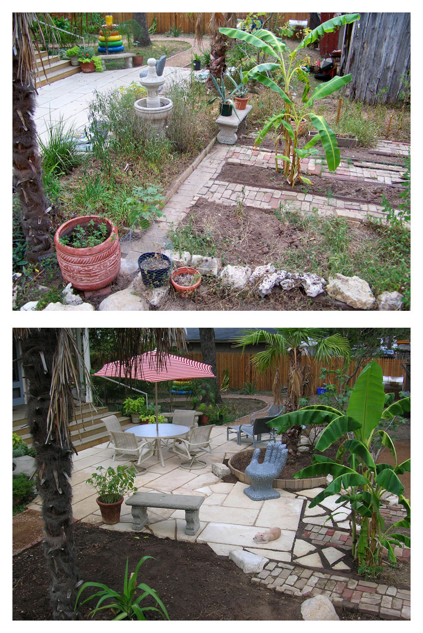 Outdoor Landscape Before And After
 Eponymous Gardener