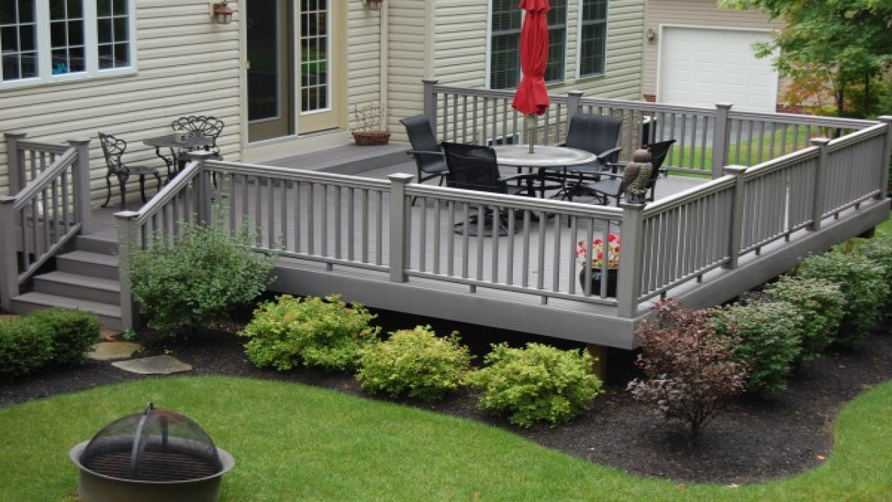 Outdoor Landscape Deck
 Patio landscaping simple landscaping around deck deck