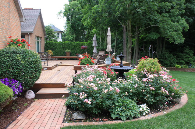 Outdoor Landscape Deck
 Relaxing Deck Traditional Landscape Grand Rapids