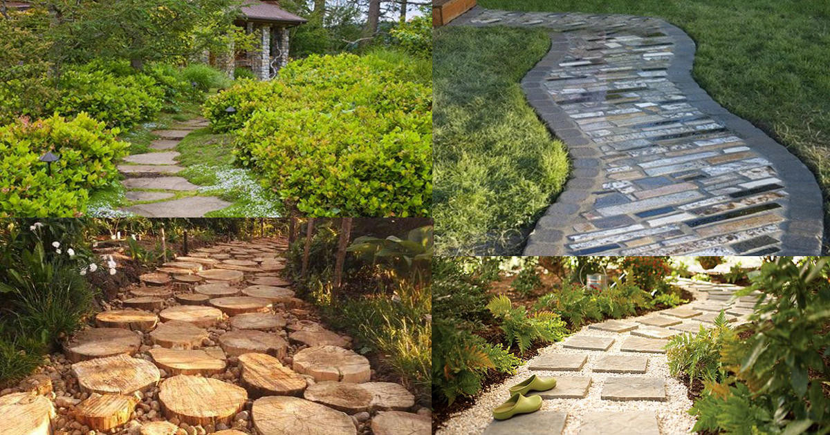 Outdoor Landscape Diy
 19 DIY Garden Path Ideas With Tutorials