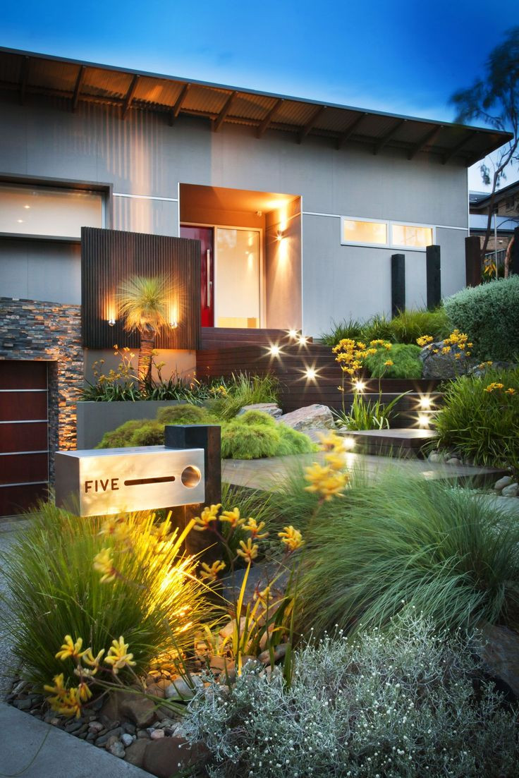 Outdoor Landscape Front
 50 Modern Front Yard Designs and Ideas — RenoGuide