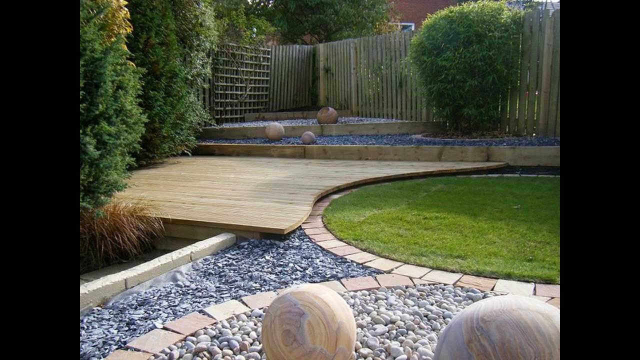 Outdoor Landscape Ideas
 Garden gravel designs For small space