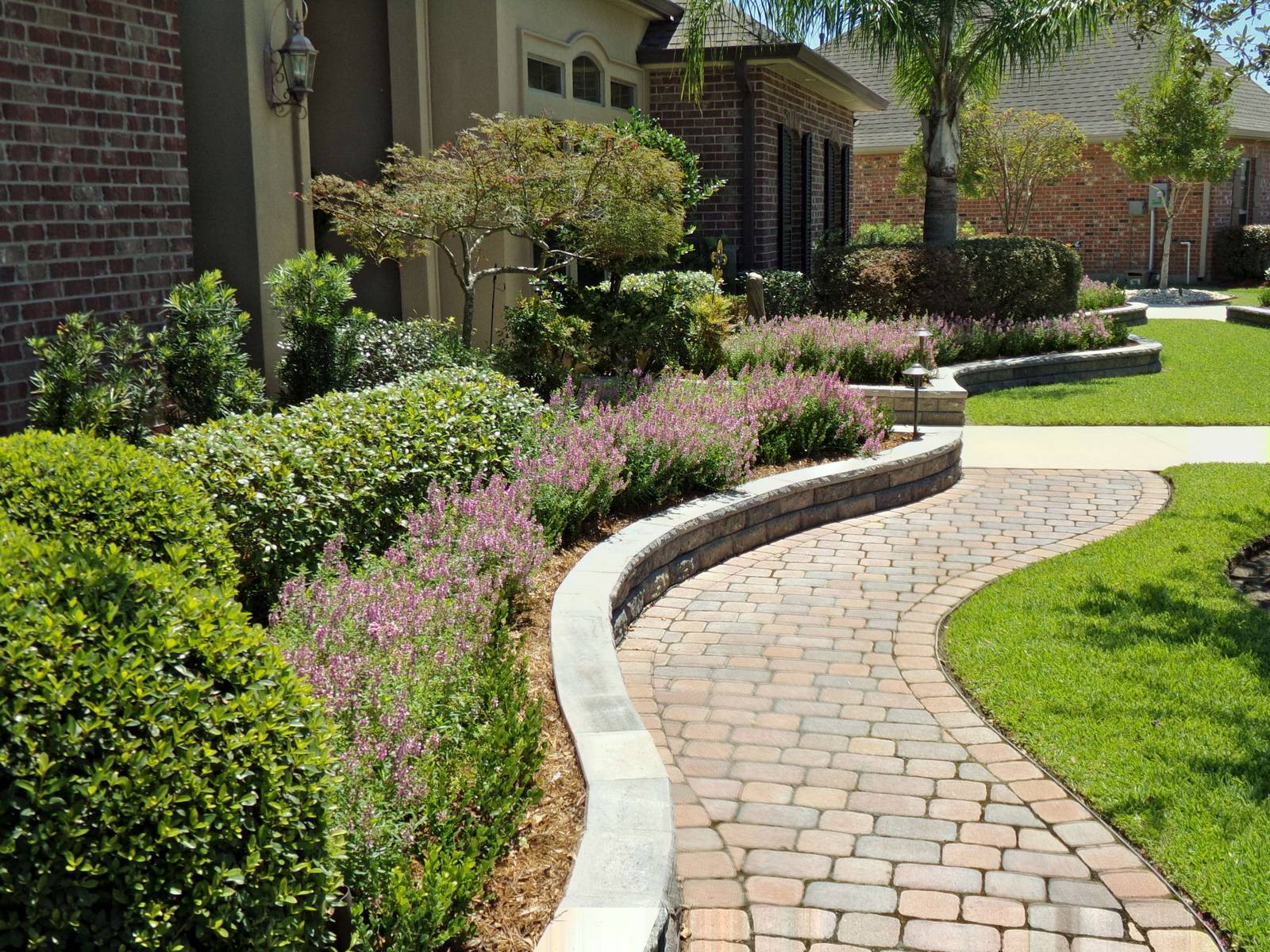 Outdoor Landscape Pavers
 Paver Hardscape Landscape Planting