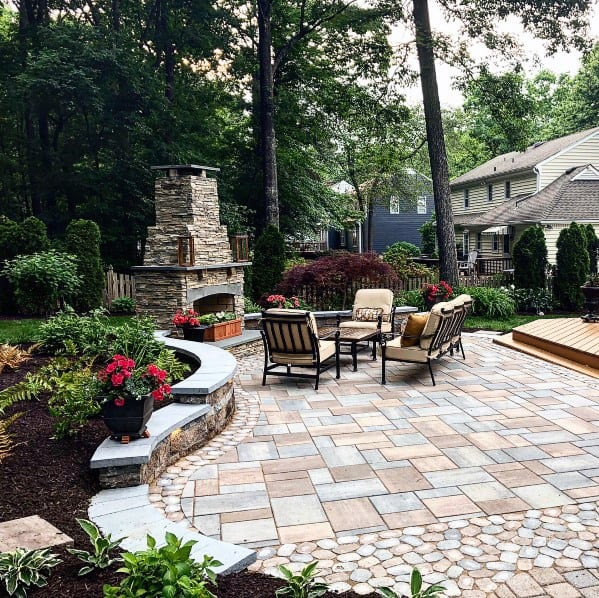 Outdoor Landscape Pavers
 Top 60 Best Paver Patio Ideas Backyard Dreamscape Designs