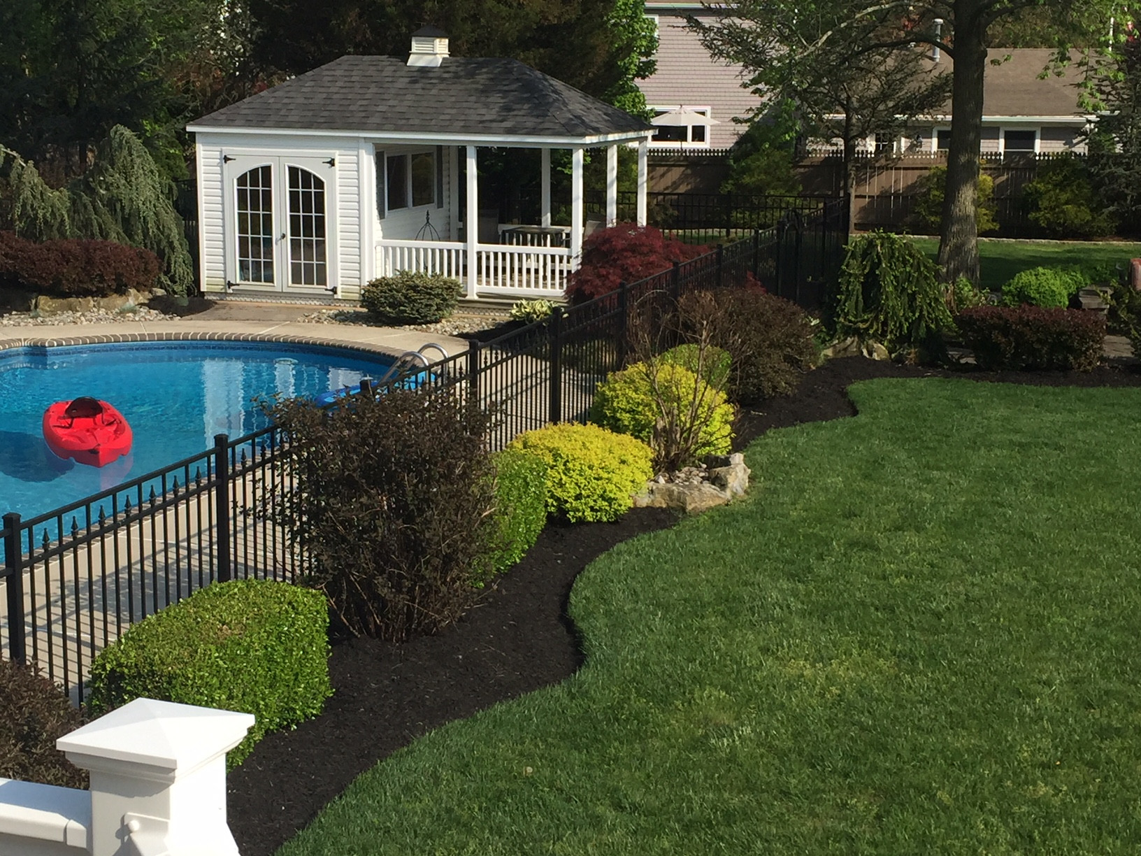 Outdoor Landscape Pool
 Refreshing a Swimming Pool Landscape All About The House