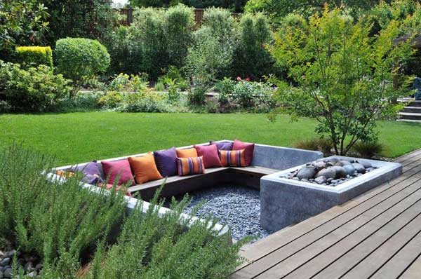 Outdoor Landscape Sitting 23 Simply Impressive Sunken Sitting Areas For a