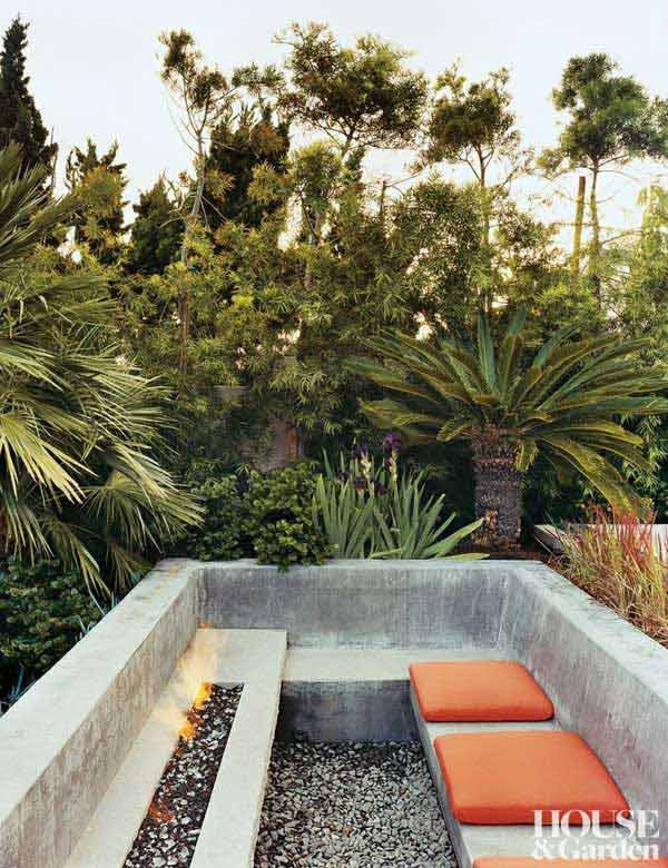 Outdoor Landscape Sitting 23 Simply Impressive Sunken Sitting Areas For a