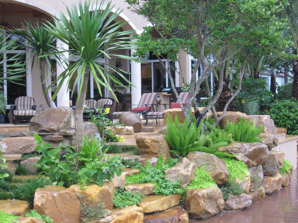 Outdoor Landscape With Rocks
 24 Rock Wall Garden Designs Decorating Ideas