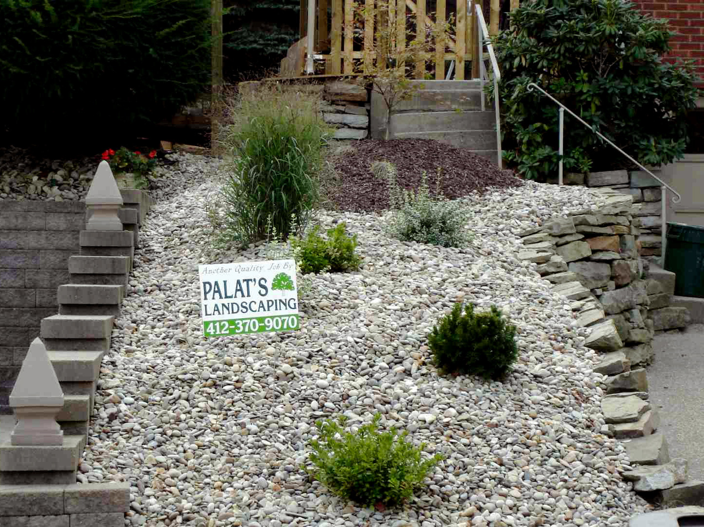 Outdoor Landscape With Rocks
 Landscaping Natural Outdoor Design With Rock Landscaping