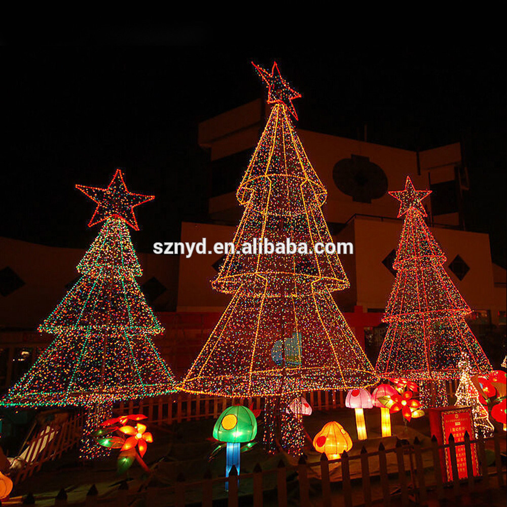 Outdoor Metal Christmas Trees
 2015 Giant Christmas Tree For Outdoor Decorations