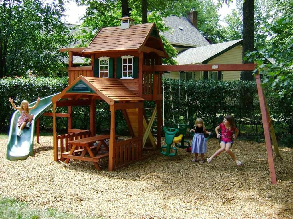 Outdoor Playsets For Kids
 Best 35 Kids Home Playground Ideas AllstateLogHomes