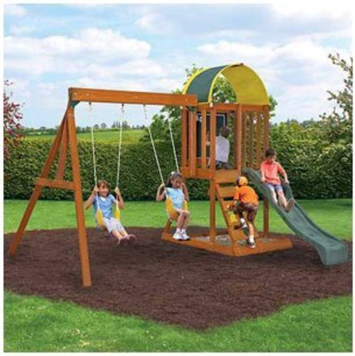 Outdoor Playsets For Kids
 Best Rated Wooden Backyard Swing Sets For Older Kids