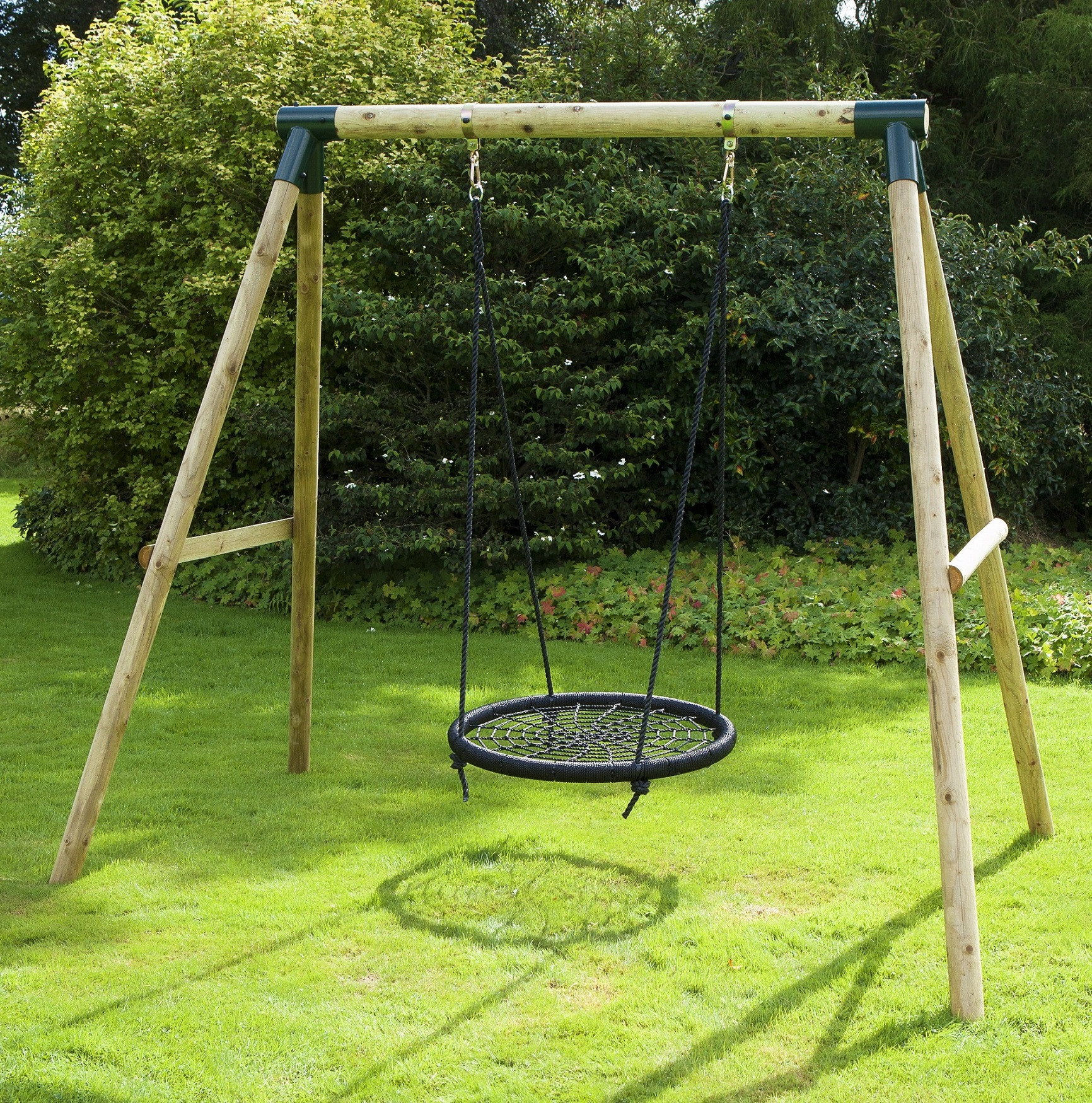 Outdoor Swing Kids
 Rebo Kids Wooden Garden Swing Set Childrens Swings